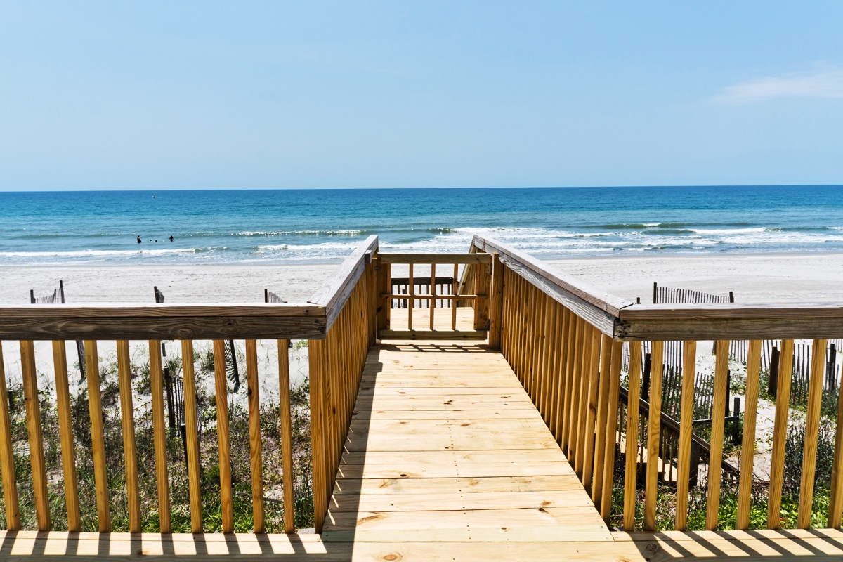 Walk Way to Beach