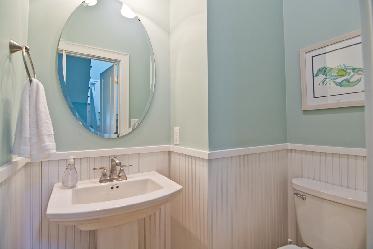 Half Bath off Living Area