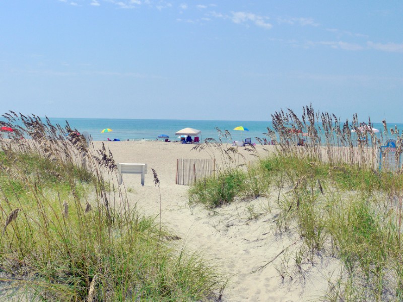 Beautiful Beach Access at the end of the Street