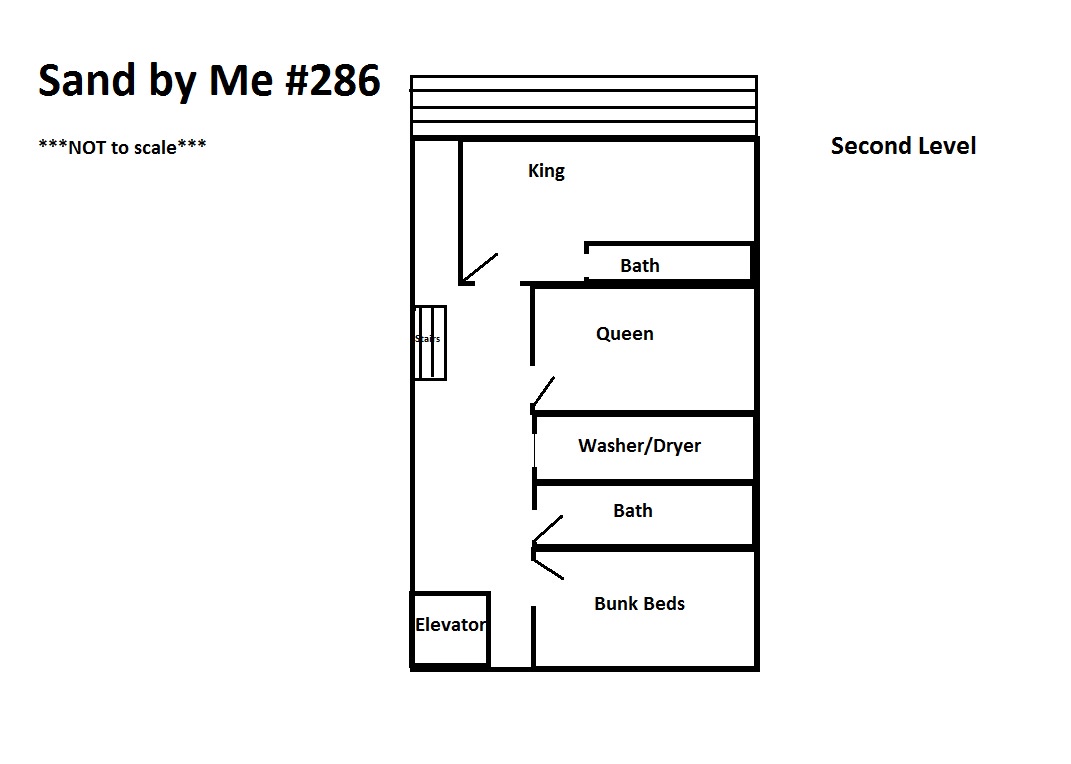 26a Sand By Me - main level floor plan