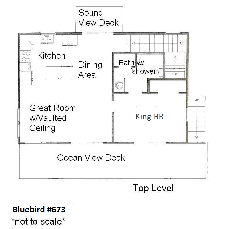 22a Q673  top level Floor Plan