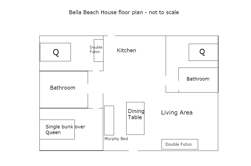 Bella Beach House Floor Plan