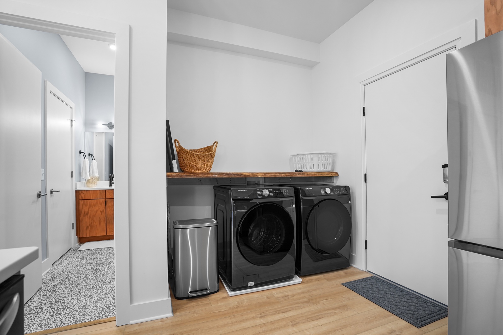 Laundry area