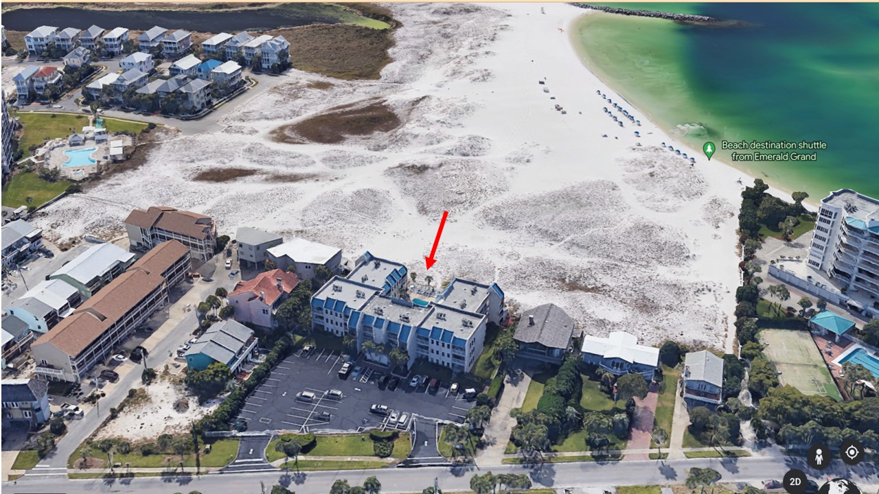 Aerial of the complex