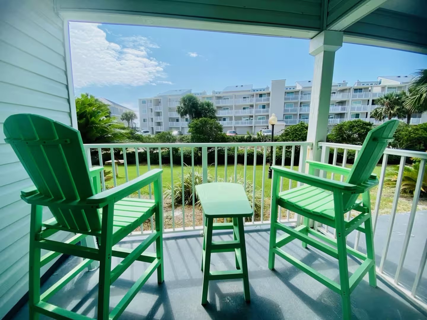 Seating on porch