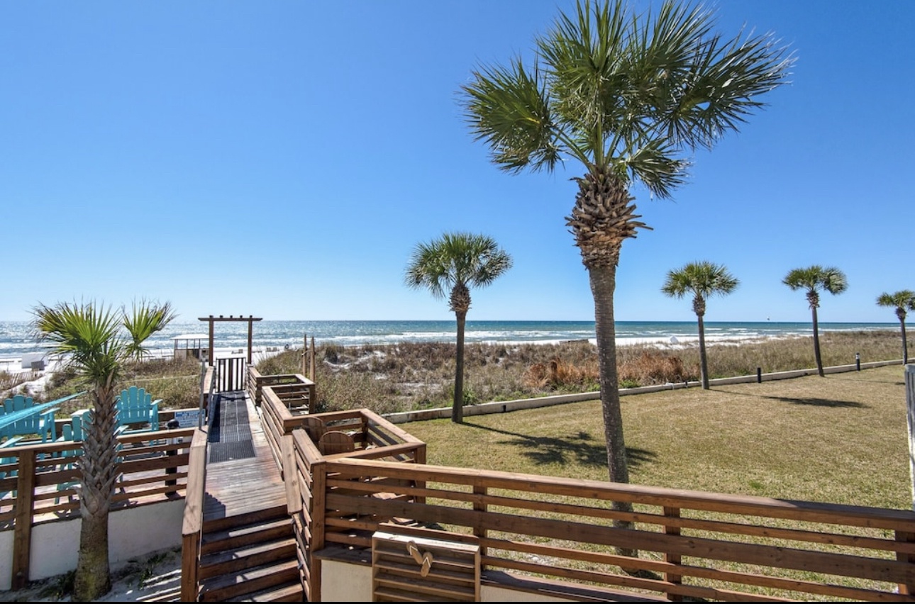 Boardwalk to the beach