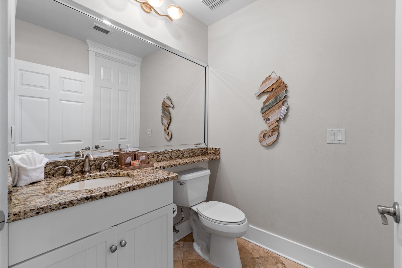 1st floor bathroom with Shower and tub