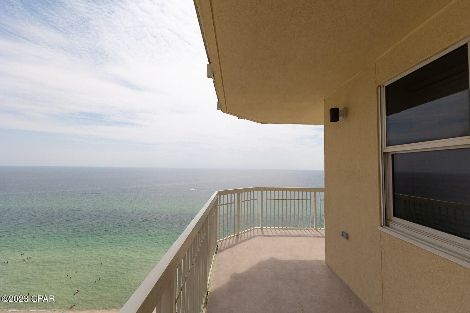 Private balcony