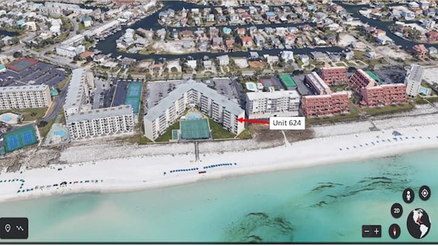 Aerial of the complex