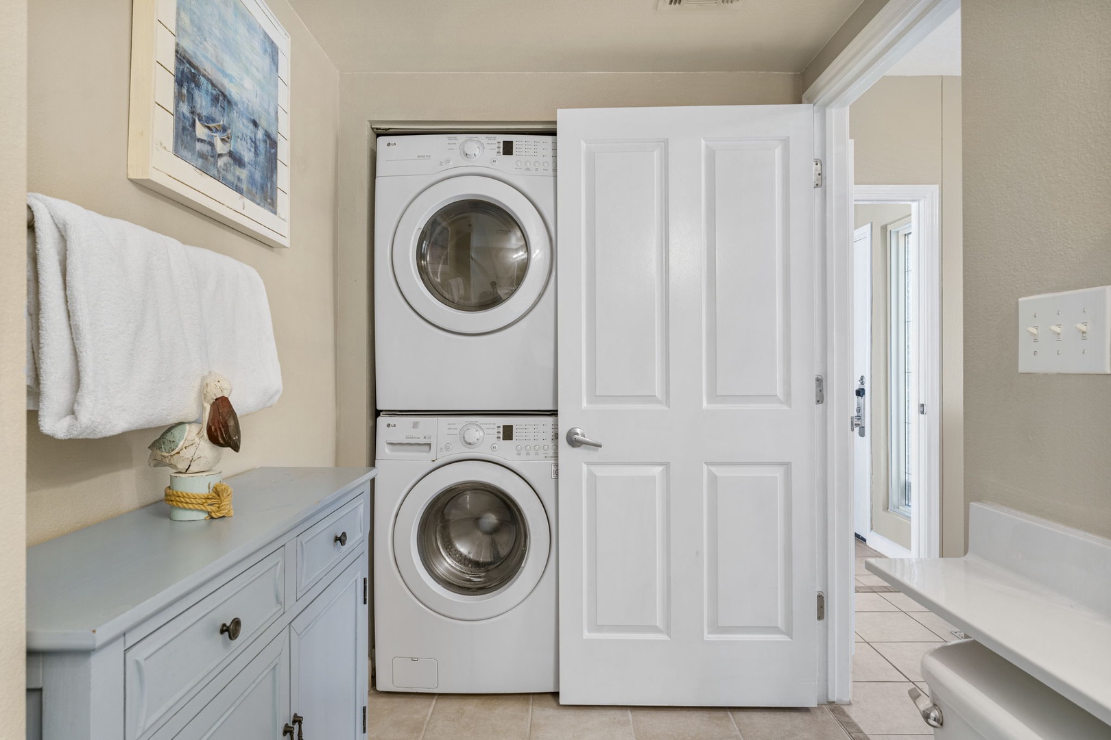 In suite washer & dryer