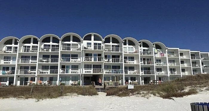 Beach View of Ambassador Condos