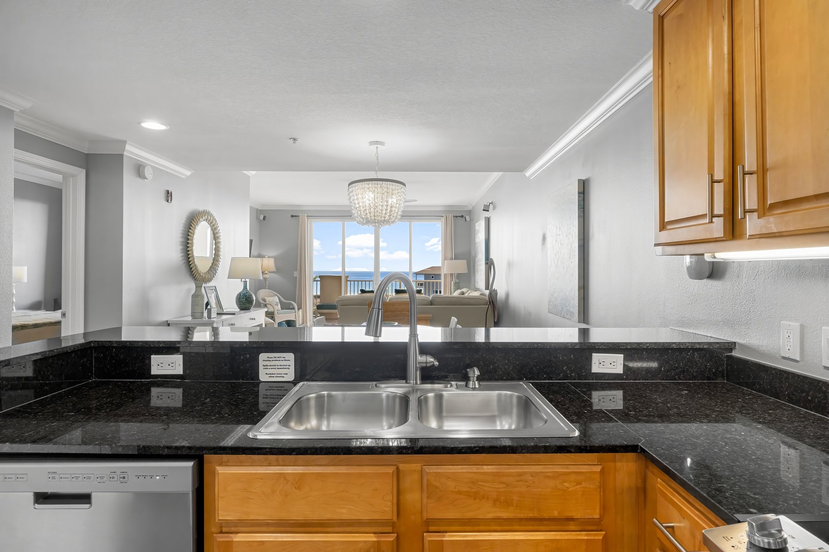 Full kitchen with all the cooking essentials