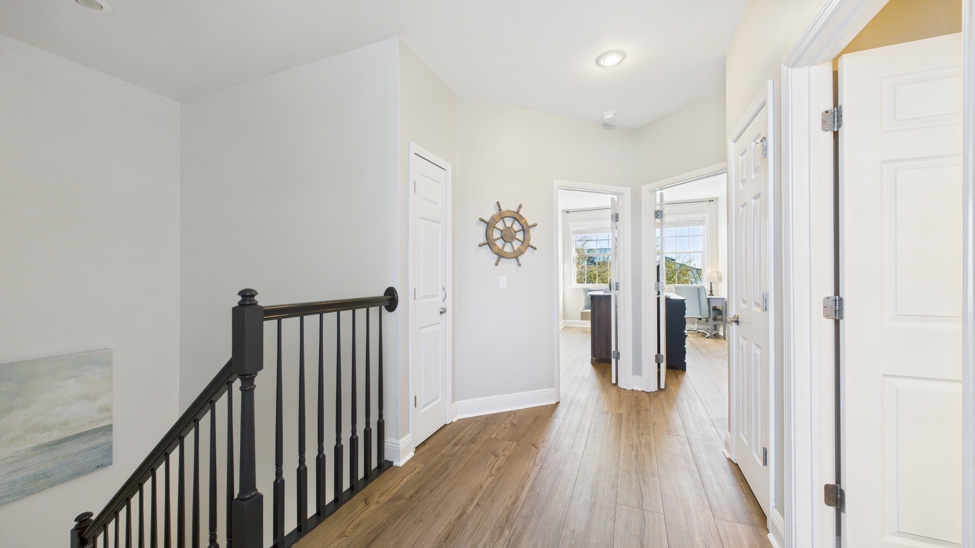 Hallway to bedrooms