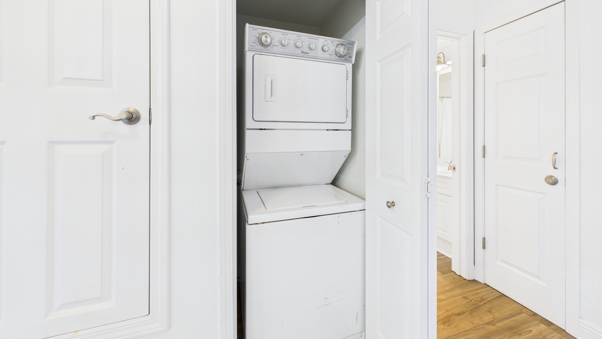 Washer and dryer machines in home