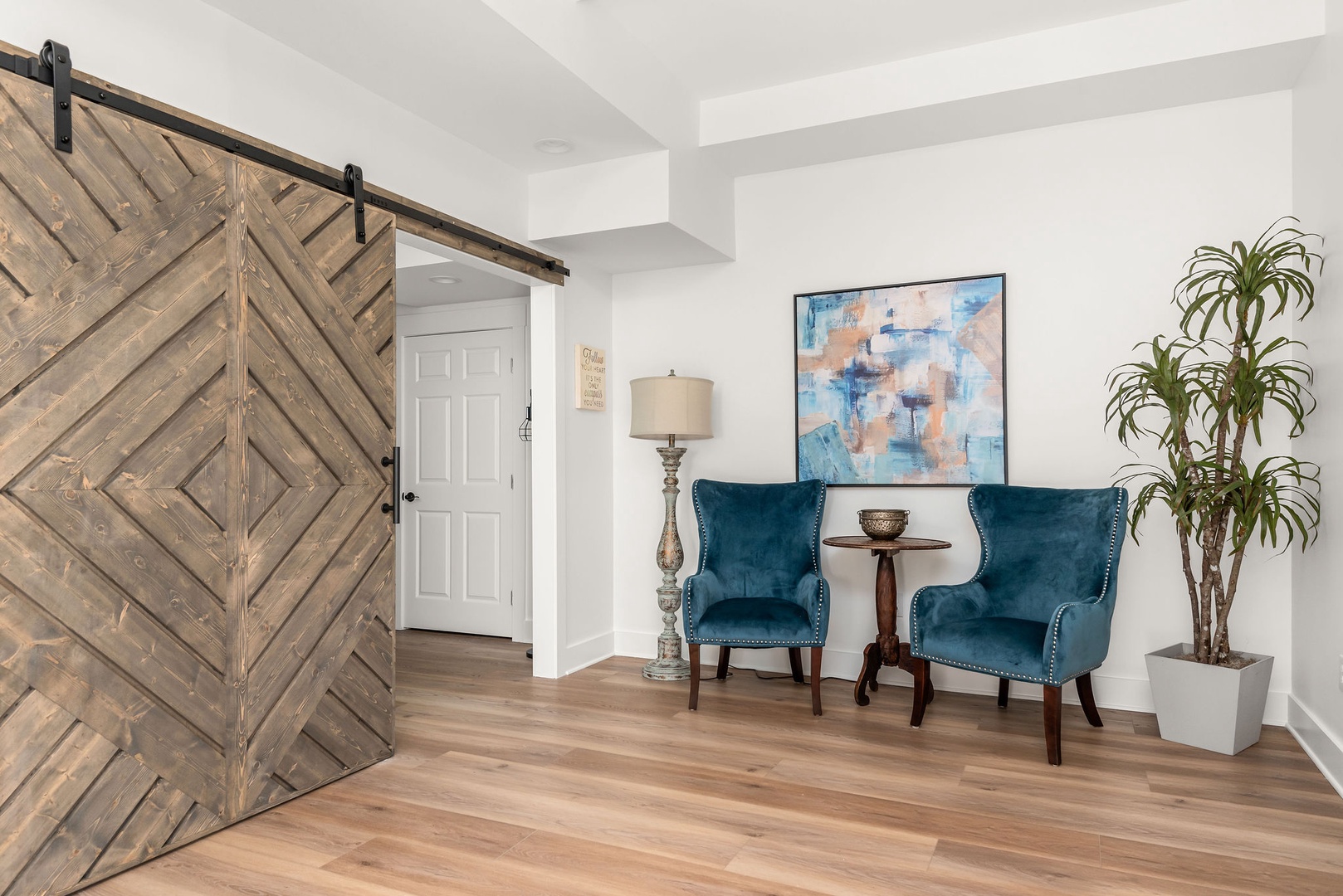 Downstairs-Entrance to the Bunk room