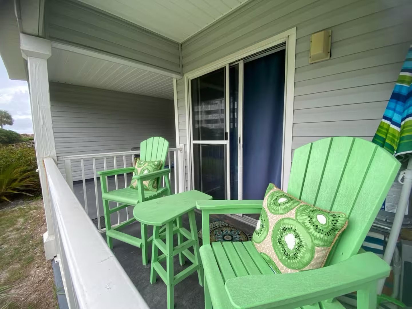 Seating on porch