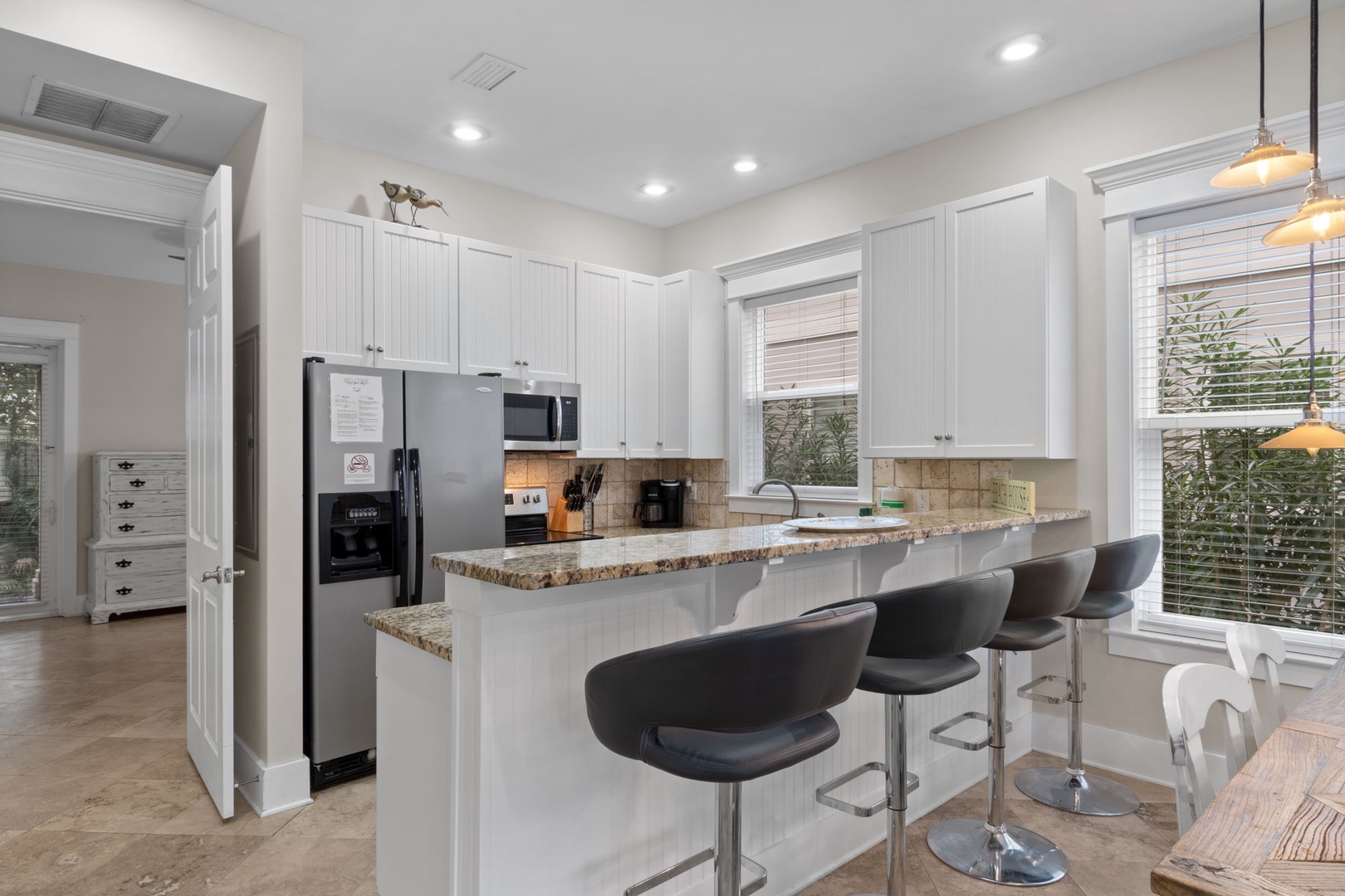 Kitchen area on the 1st floor