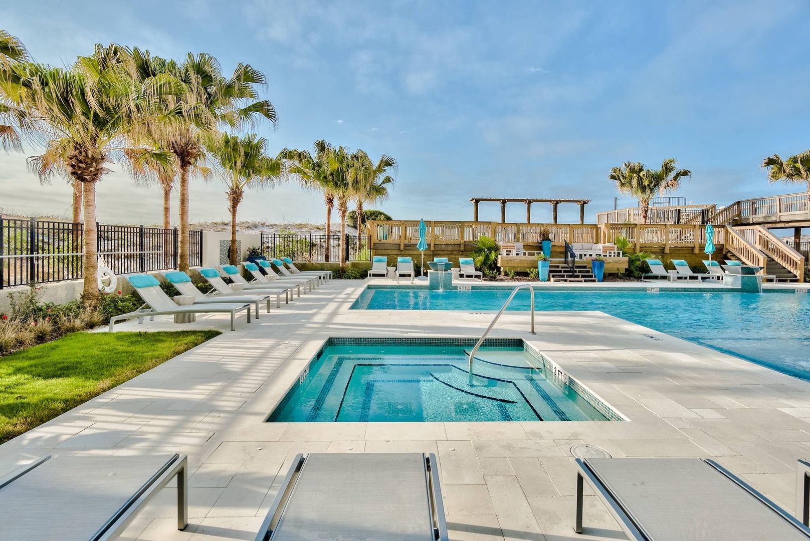 Pool and hot tub