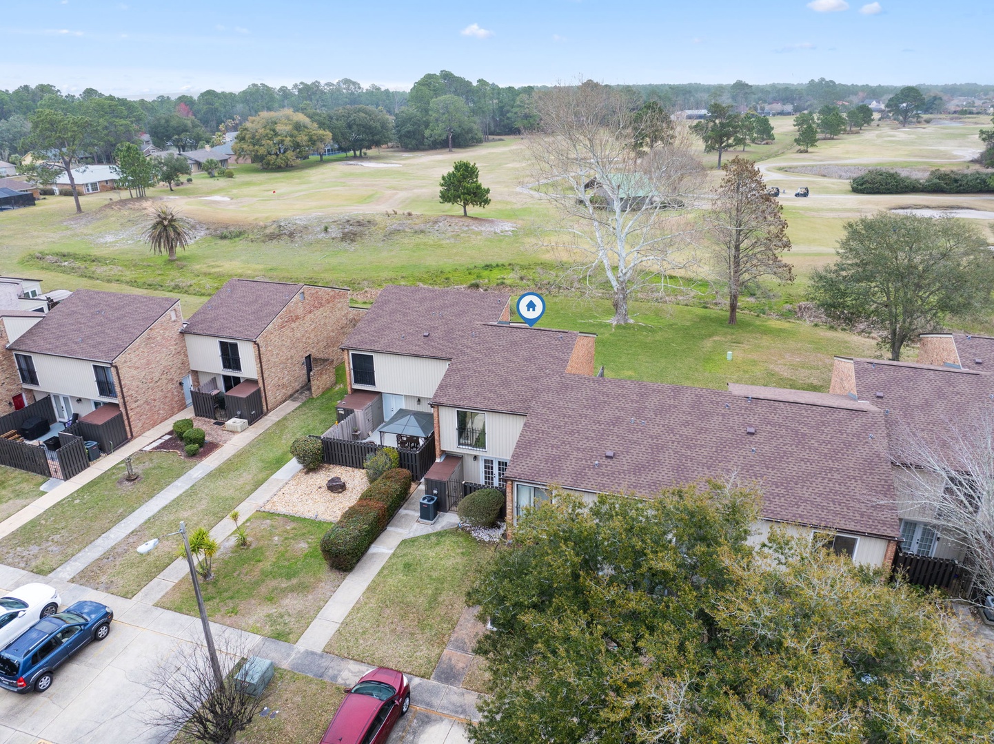 Aerial of home