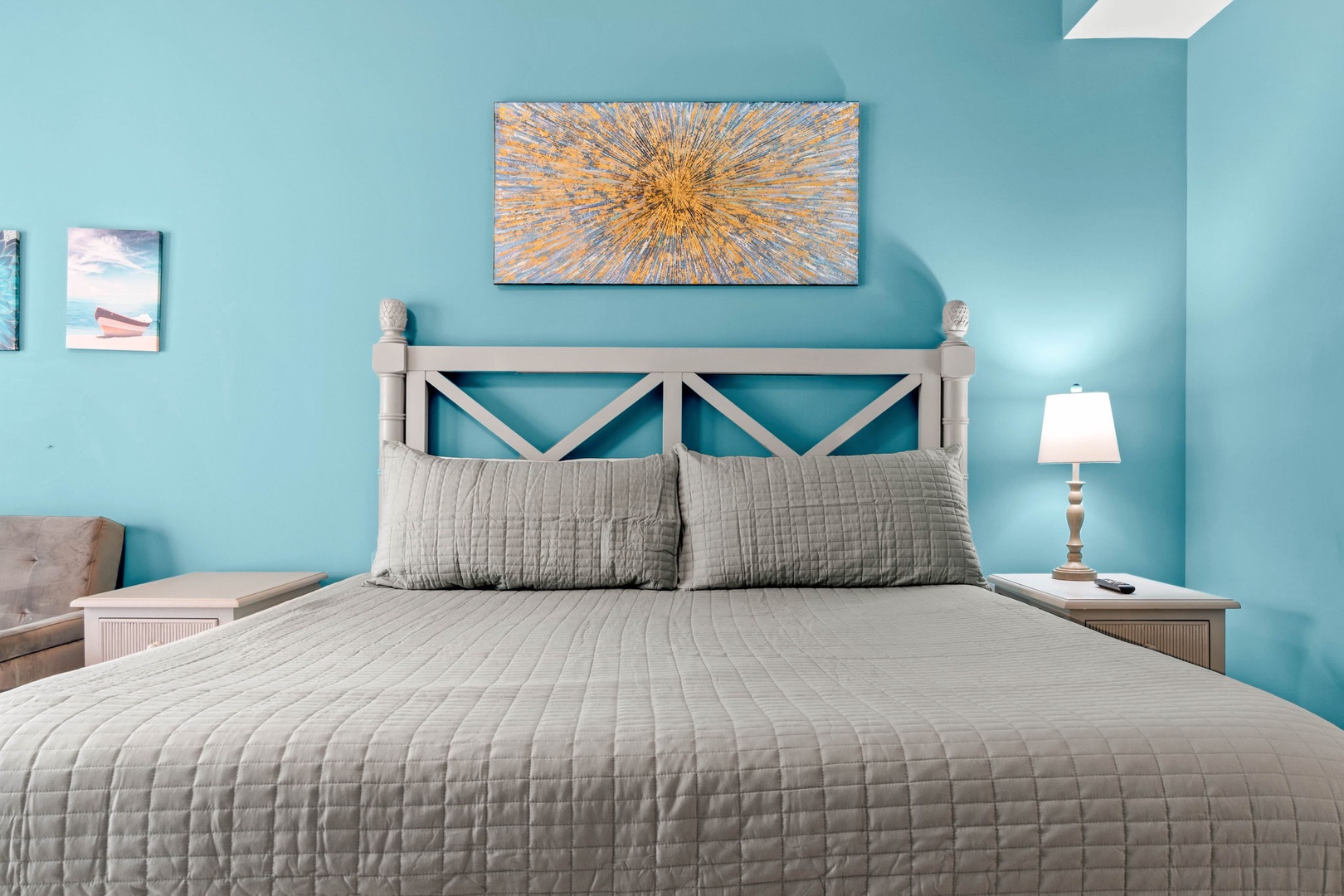 King bed