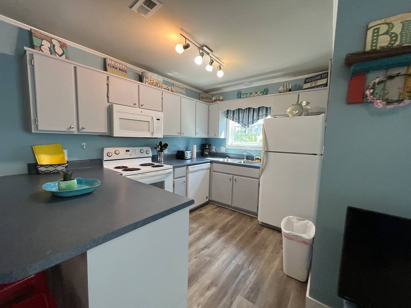 Full kitchen with all the cooking essentials