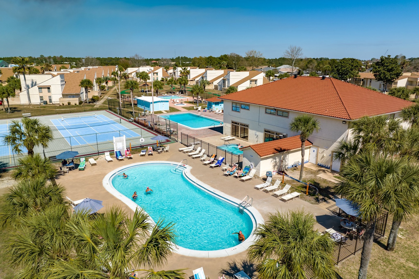Pool area