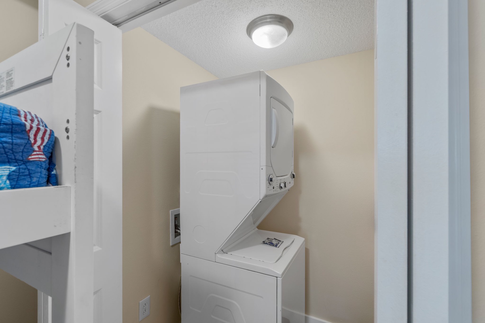 Washer and dryer in unit
