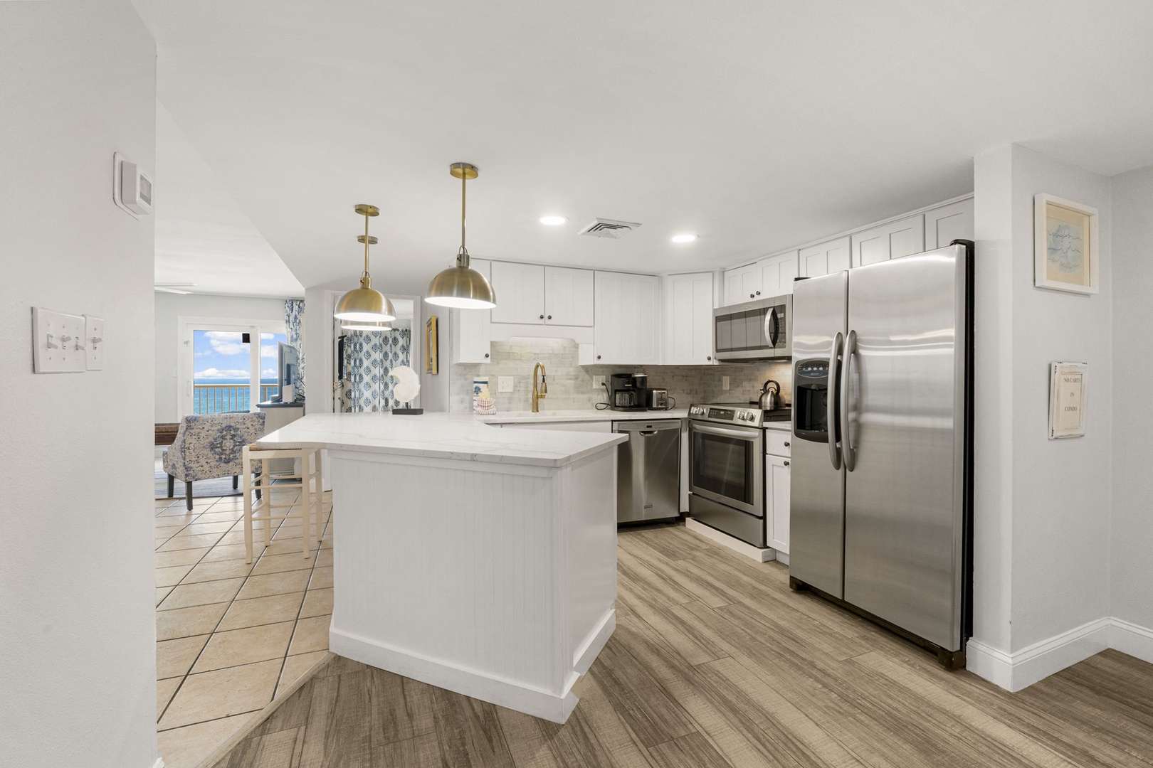Fully applianced kitchen