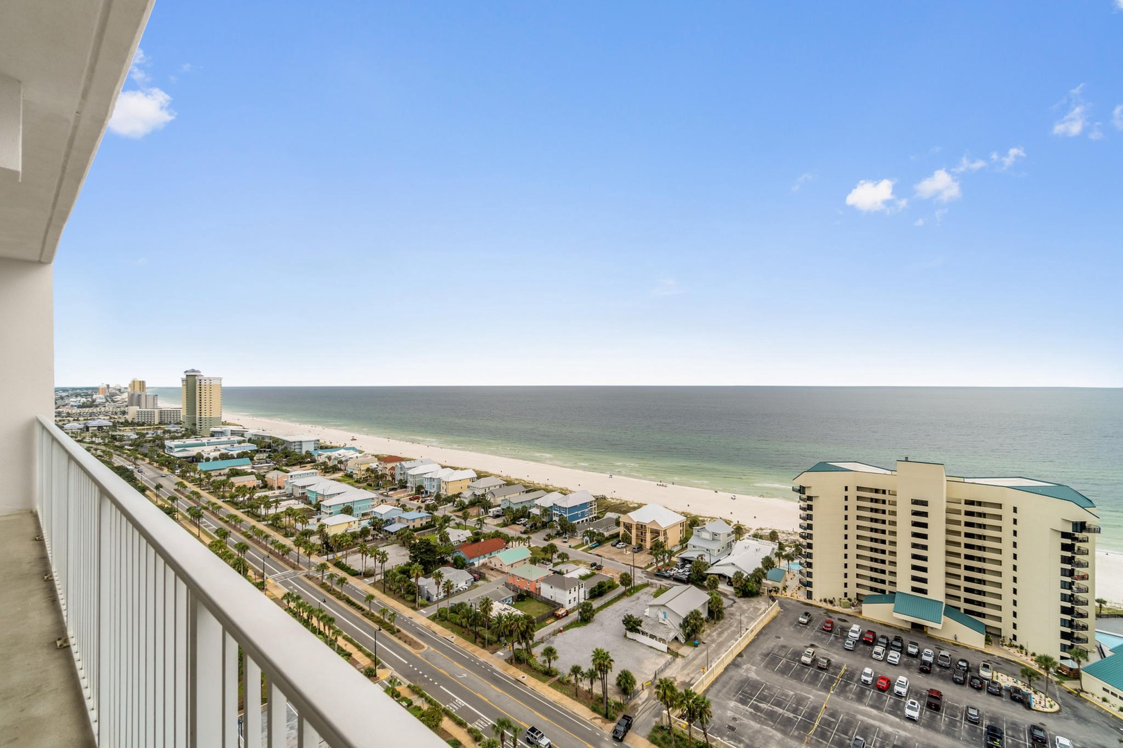 View of the Gulf from balcony