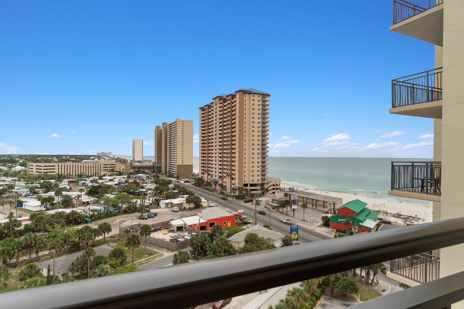 View from the balcony