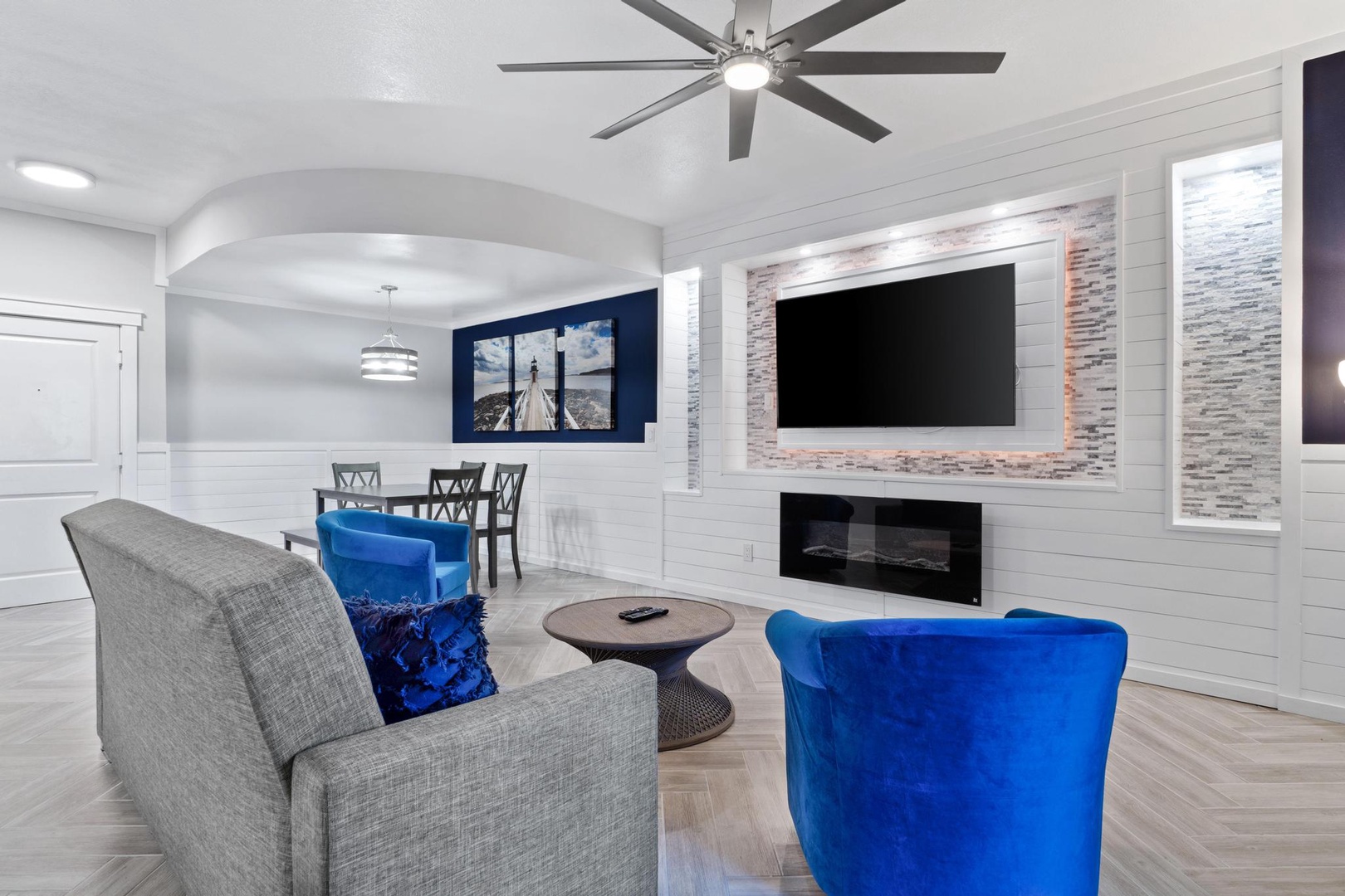 Living room area