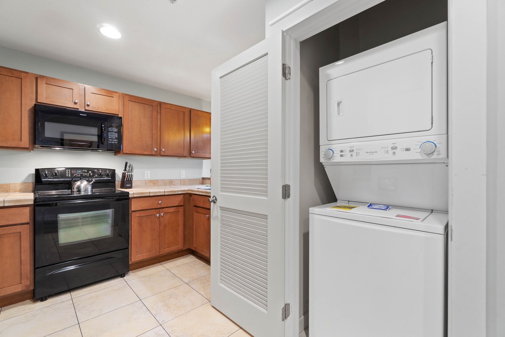 In-suite washer/dryer