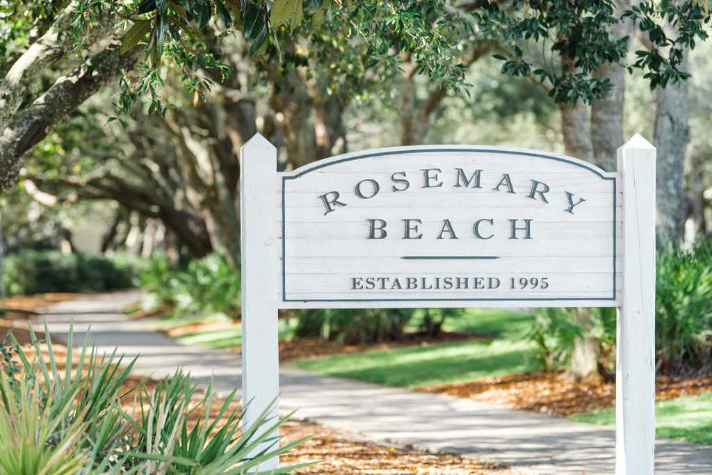 Charming Rosemary Beach is right next to the Village of South Walton