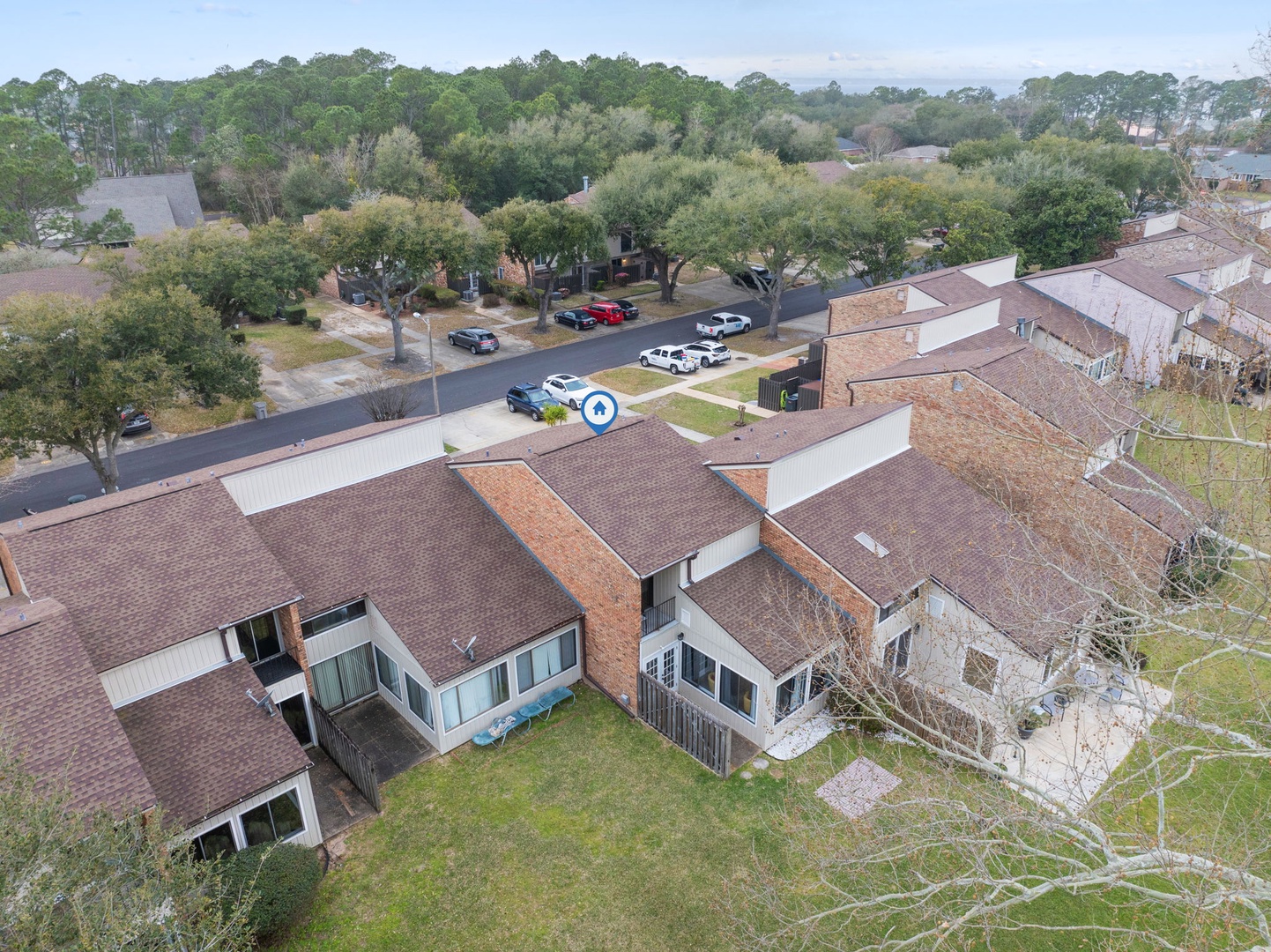 Aerial of home
