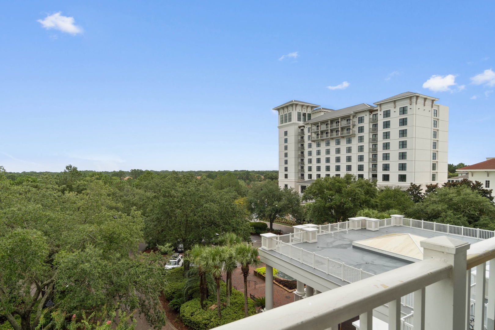 View from the balcony