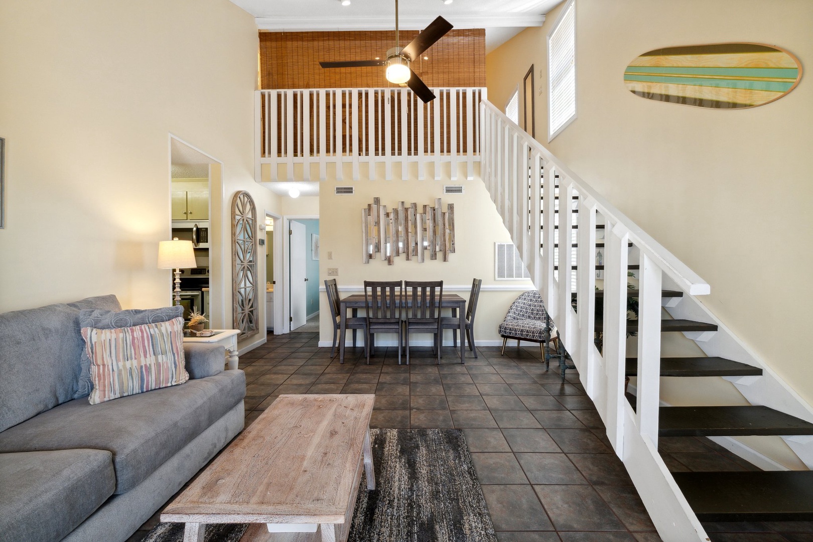 Stairs to loft