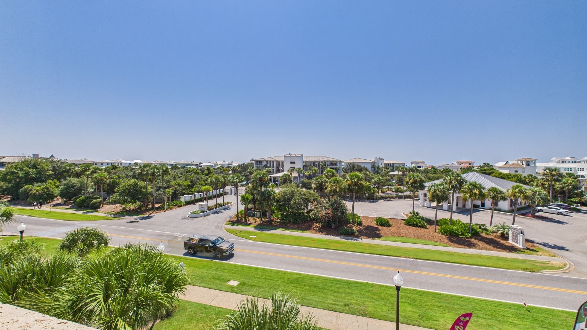 Breathtaking views from balcony