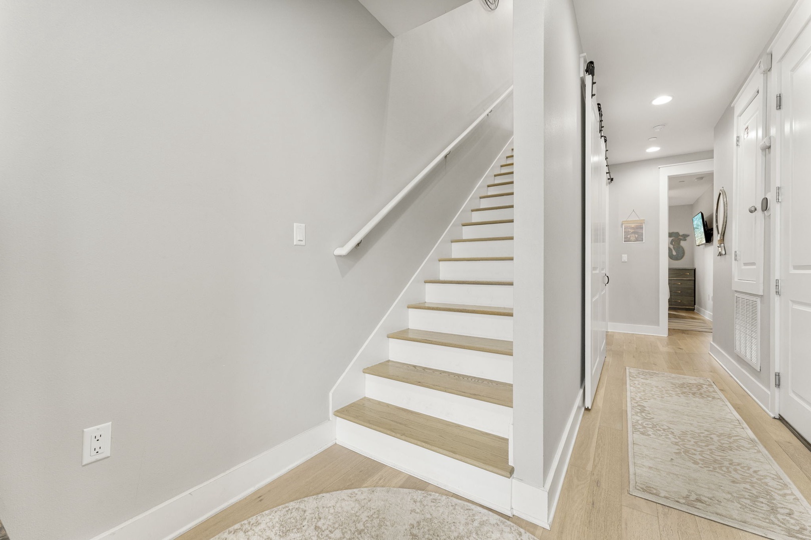 Stairs to upper level