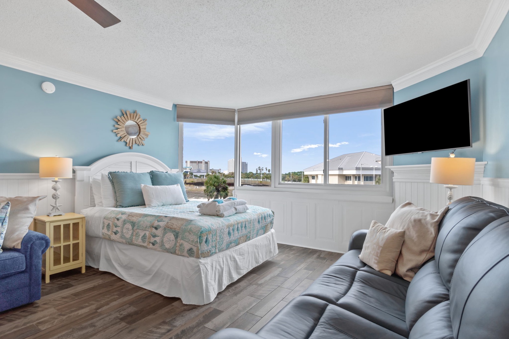 Unit comes fully furnished