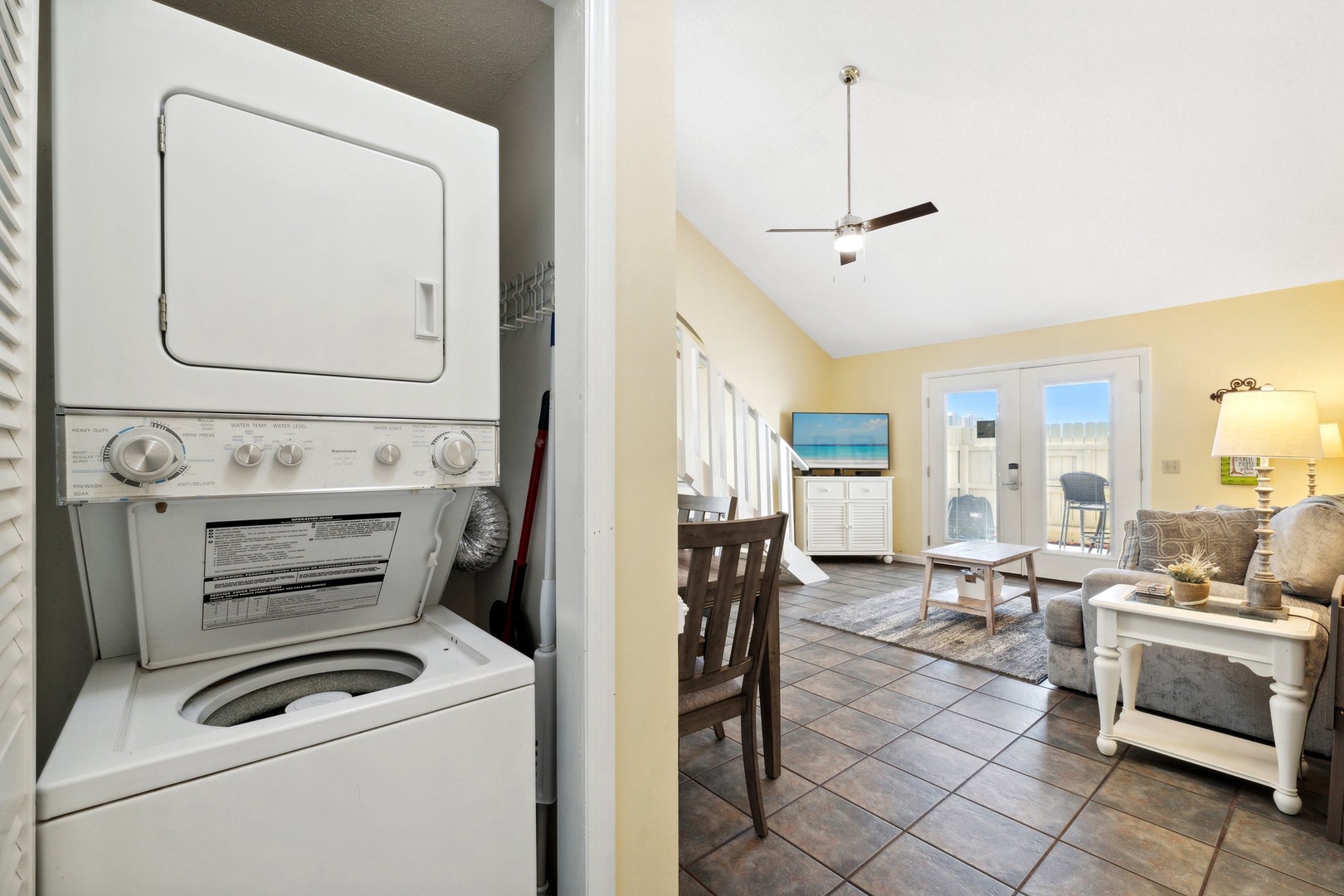 In-suite washer & dryer