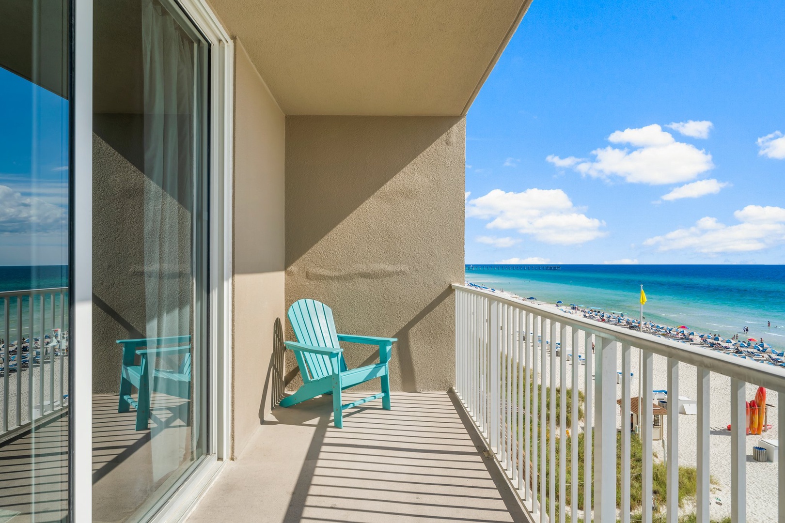 Beautiful balcony view