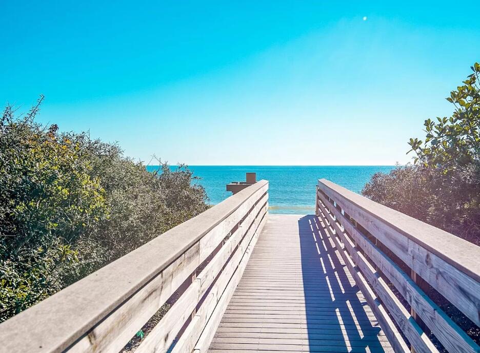 Boardwalk for easy beach access