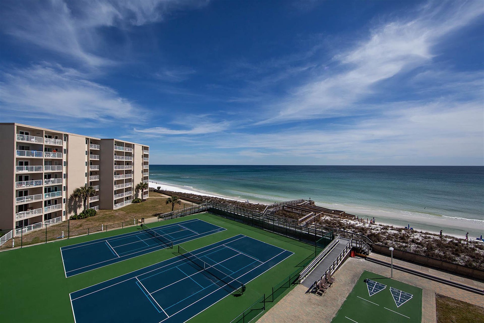Tennis courts