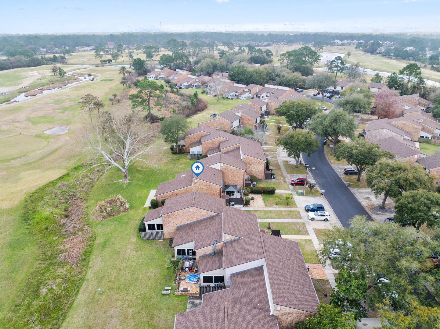 Aerial of home