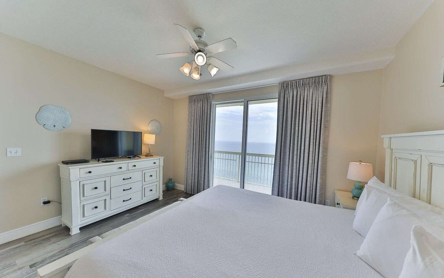 Gulf views from bedroom