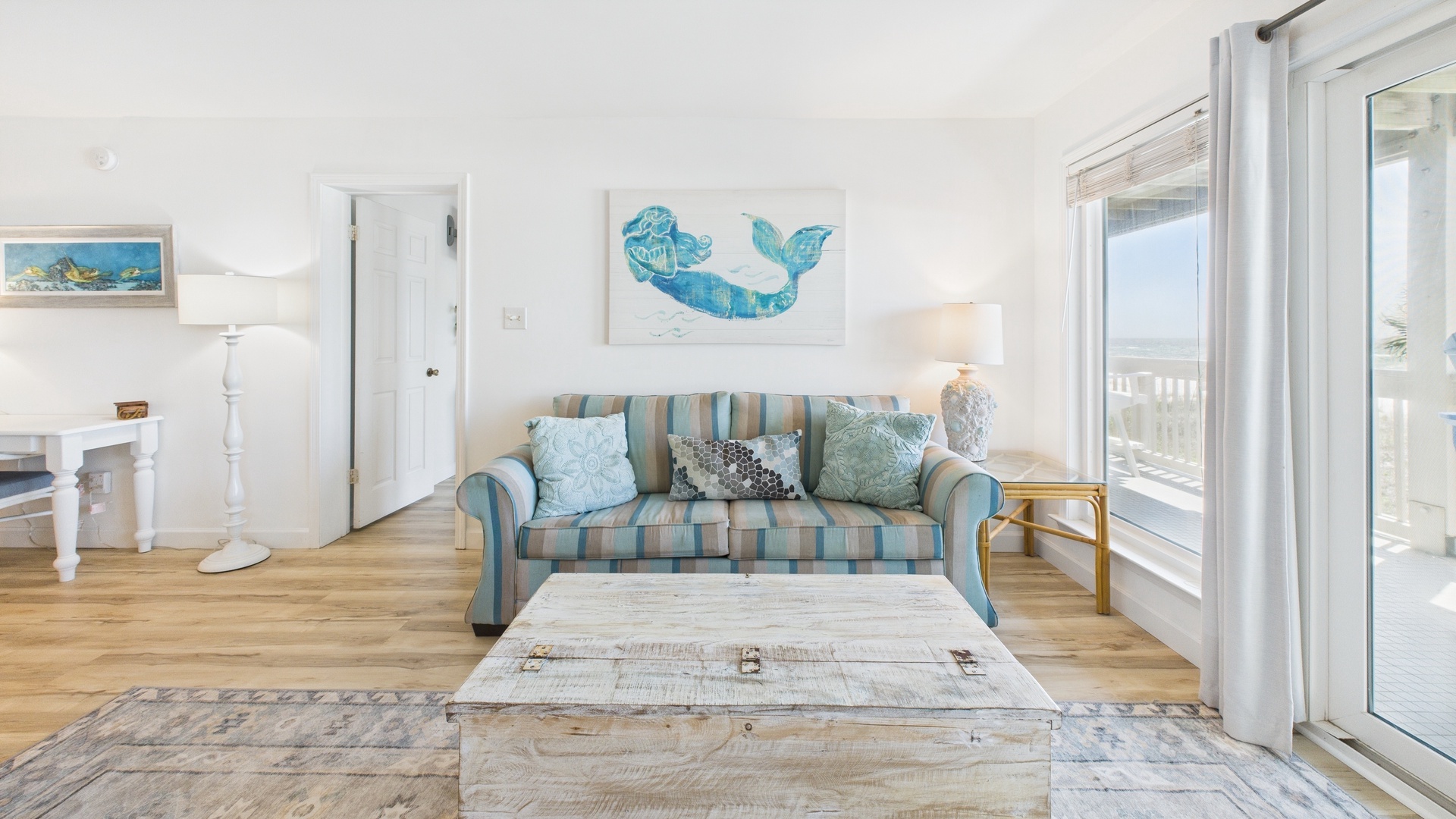 Couch folds out into a bed