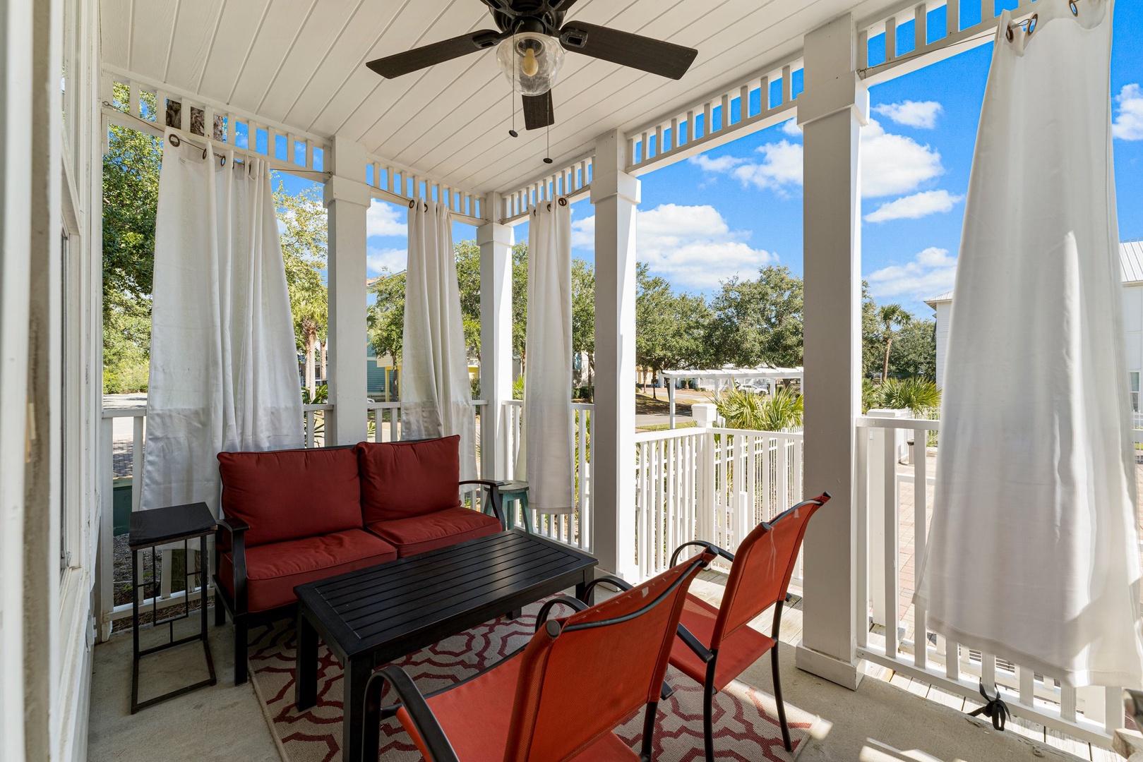 Back patio area