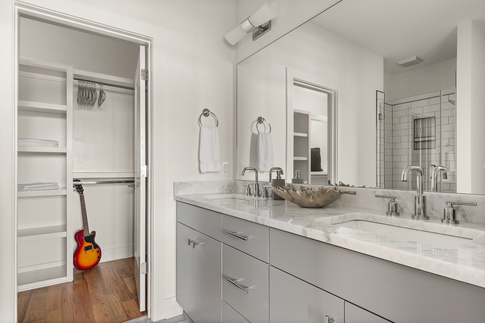 Primary Bedroom Bathroom with shower only