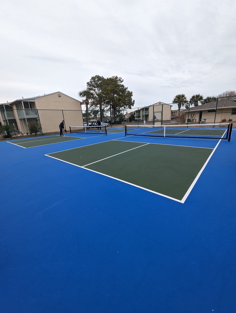 New Pickleball courts