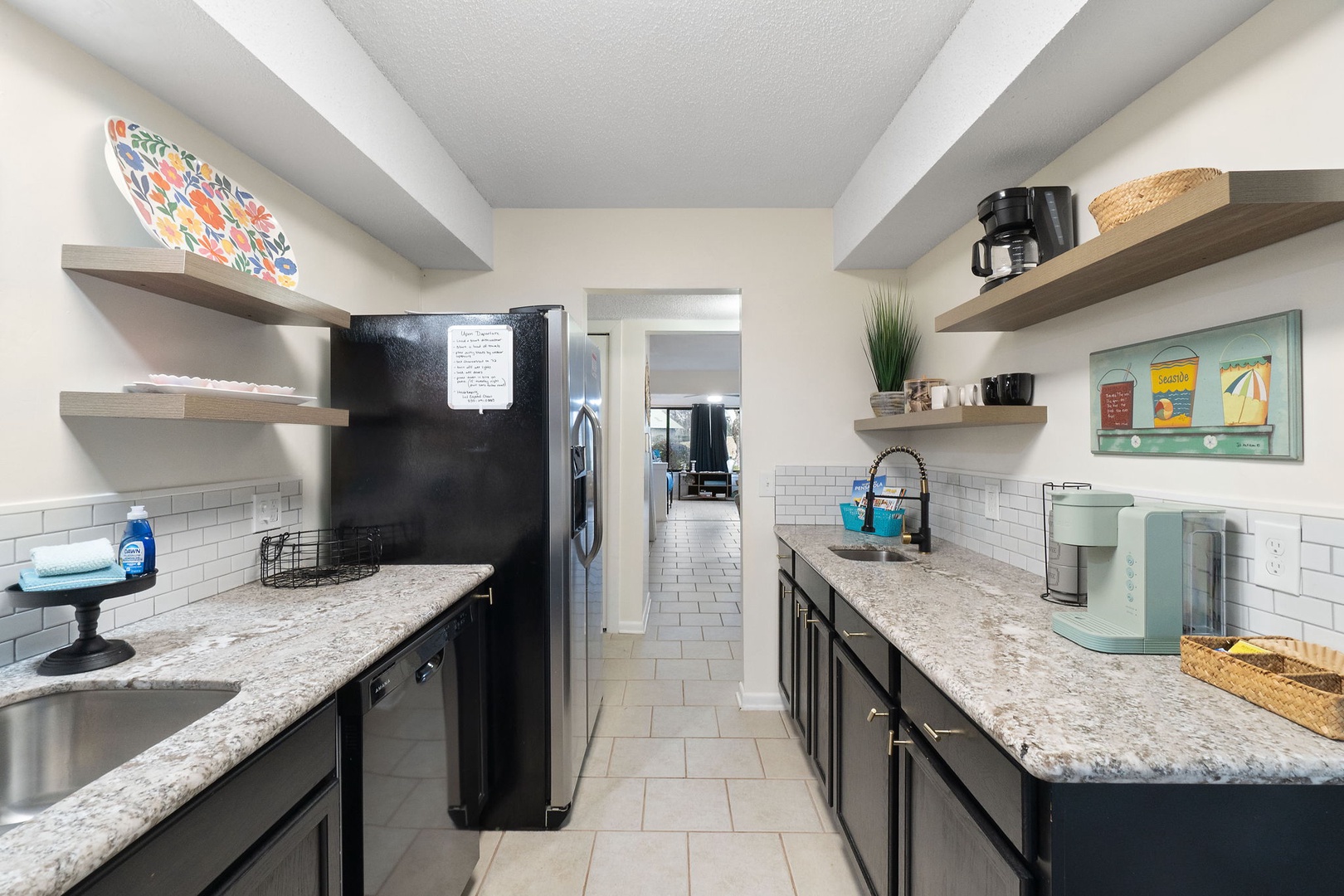 Full kitchen with all the cooking essentials